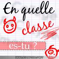 t'es en quelle classe